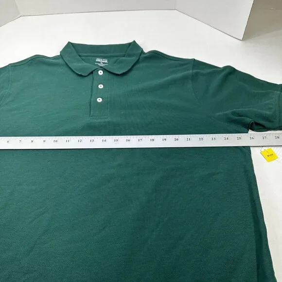 French Toast Men's Size XL Short Sleeve Sport Polo Academy Sports Outdoor Green - Picture 9 of 13